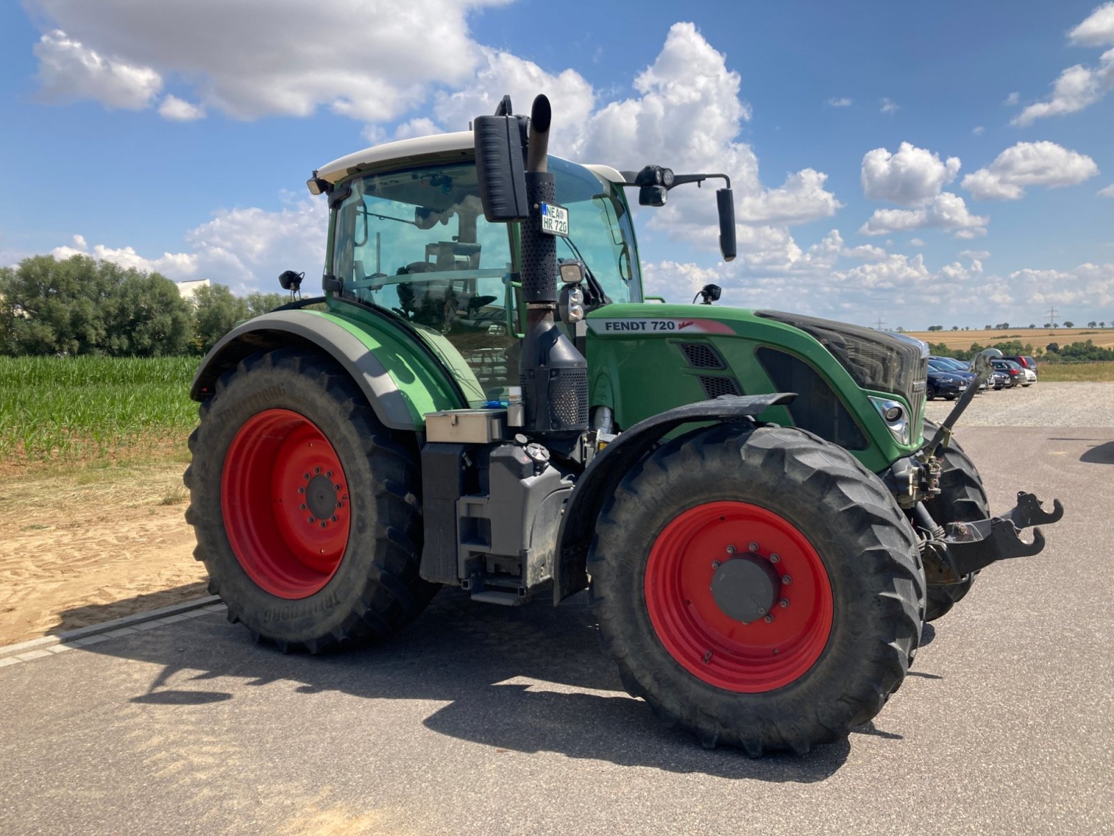 Traktor typu Fendt 720 Vario ProfiPlus, Gebrauchtmaschine v Simmershofen (Obrázek 4)