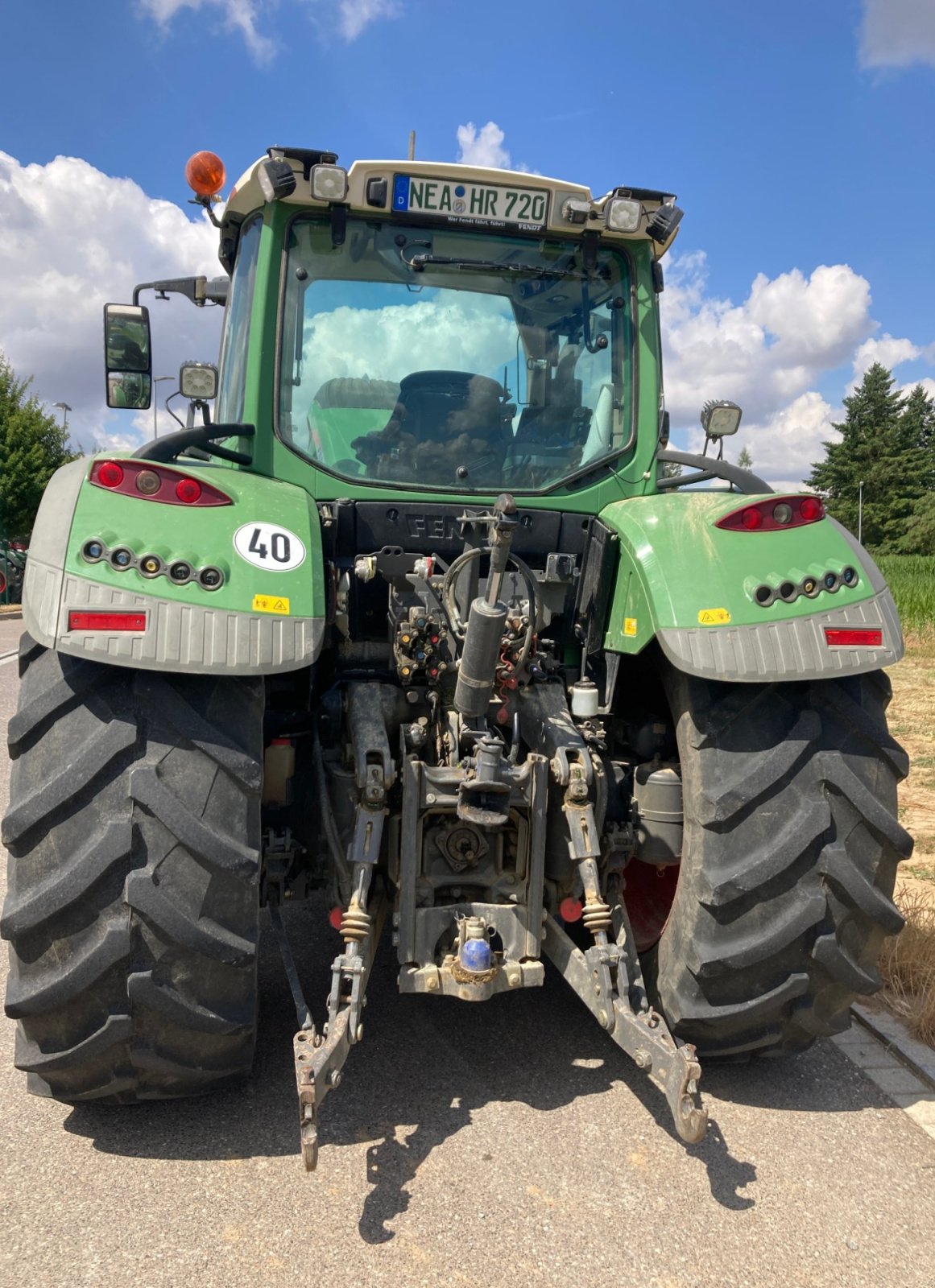 Traktor typu Fendt 720 Vario ProfiPlus, Gebrauchtmaschine v Simmershofen (Obrázek 10)