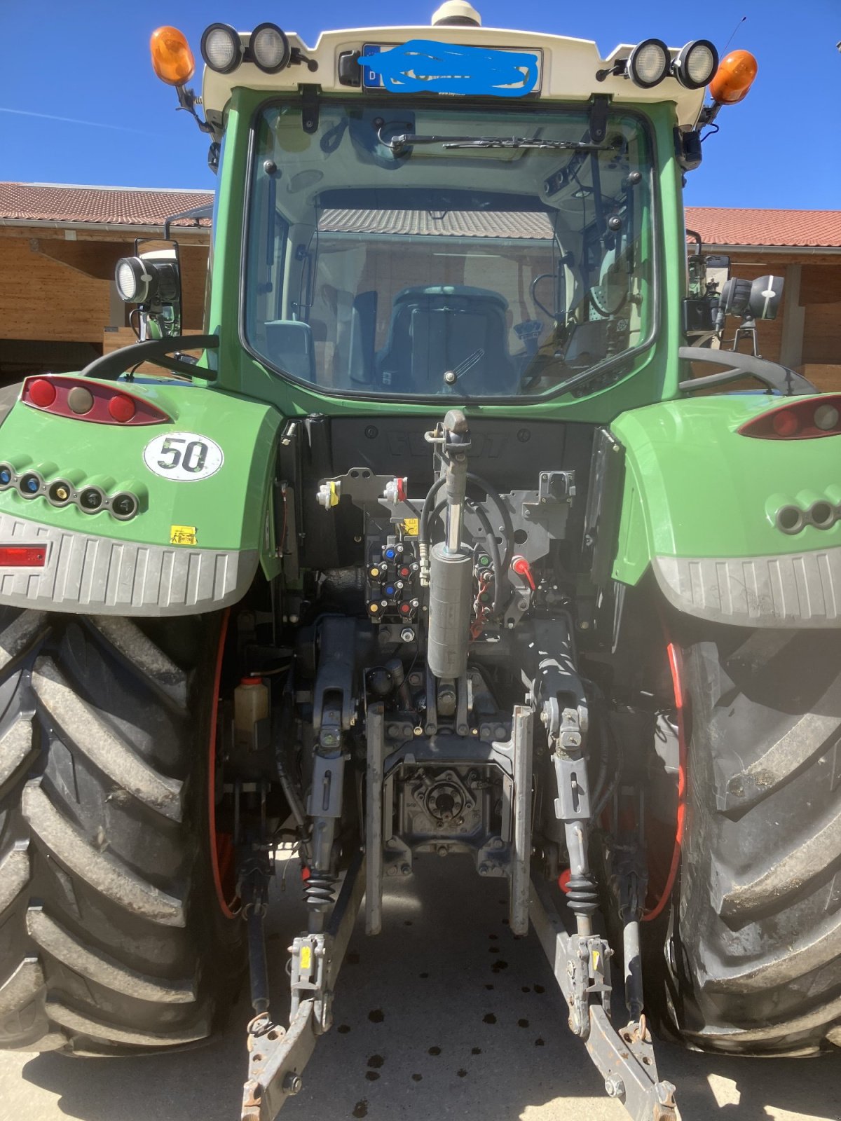Traktor za tip Fendt 720 Vario ProfiPlus, Gebrauchtmaschine u Geretshausen (Slika 4)