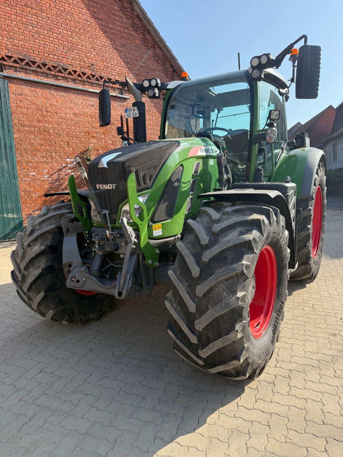 Traktor typu Fendt 720 Vario ProfiPlus, Gebrauchtmaschine v Hessisch Oldendorf (Obrázek 1)
