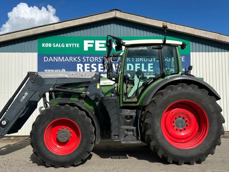 Traktor des Typs Fendt 720 Vario S4 Power Med Ålø Q65 Frontlæsser, Gebrauchtmaschine in Rødekro (Bild 1)
