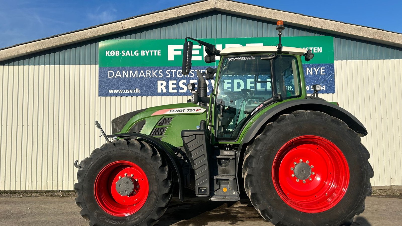 Traktor typu Fendt 720 Vario S4 Profi Plus Få Timer, Gebrauchtmaschine v Rødekro (Obrázek 1)