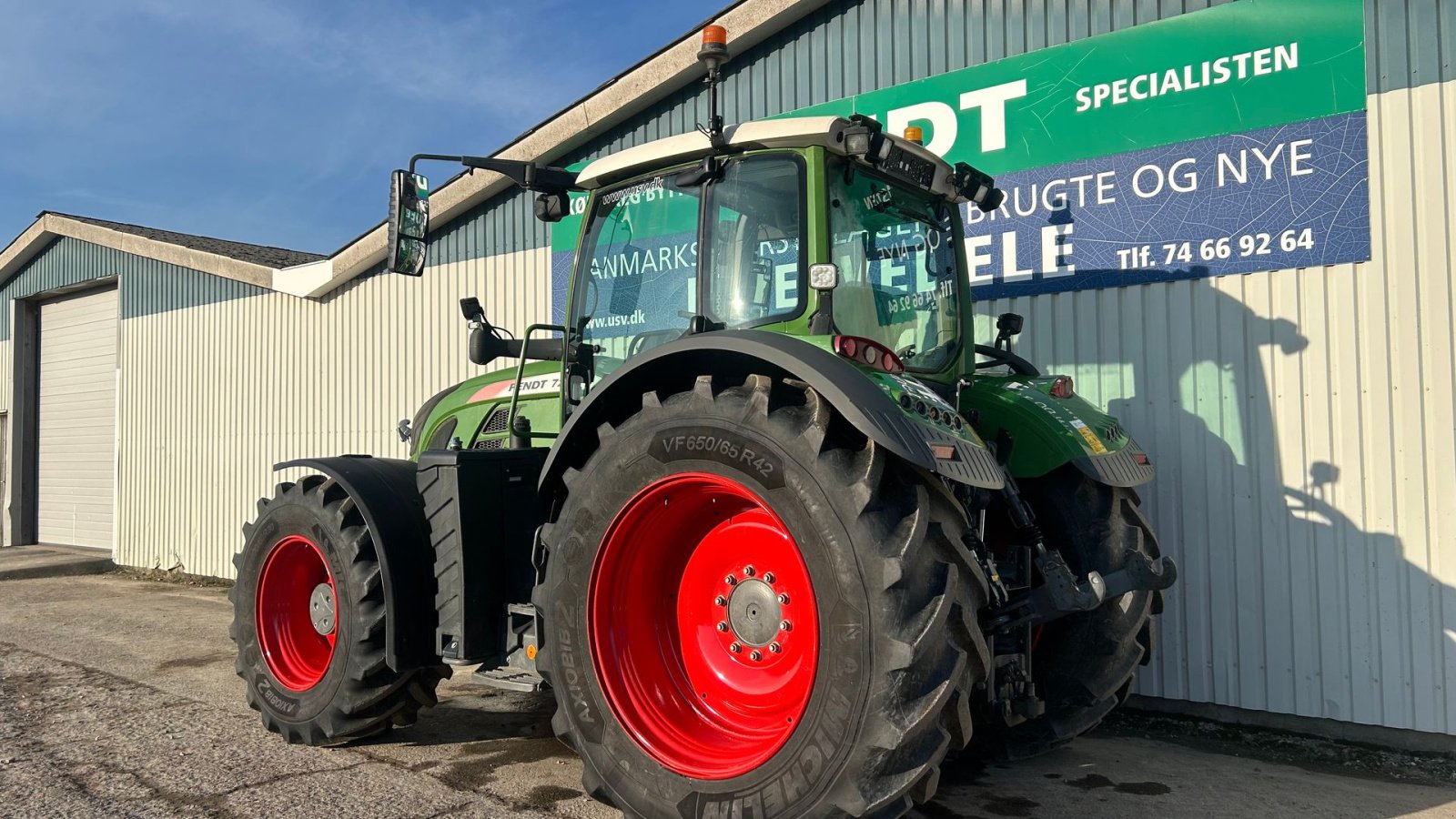 Traktor typu Fendt 720 Vario S4 Profi Plus Få Timer, Gebrauchtmaschine v Rødekro (Obrázek 3)