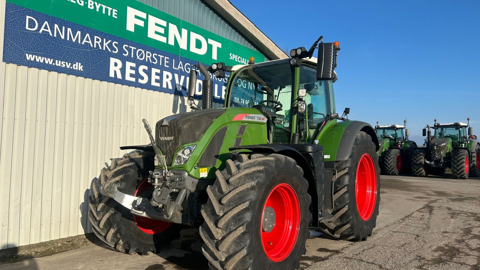 Traktor typu Fendt 720 Vario S4 Profi Plus Få Timer, Gebrauchtmaschine v Rødekro (Obrázek 2)