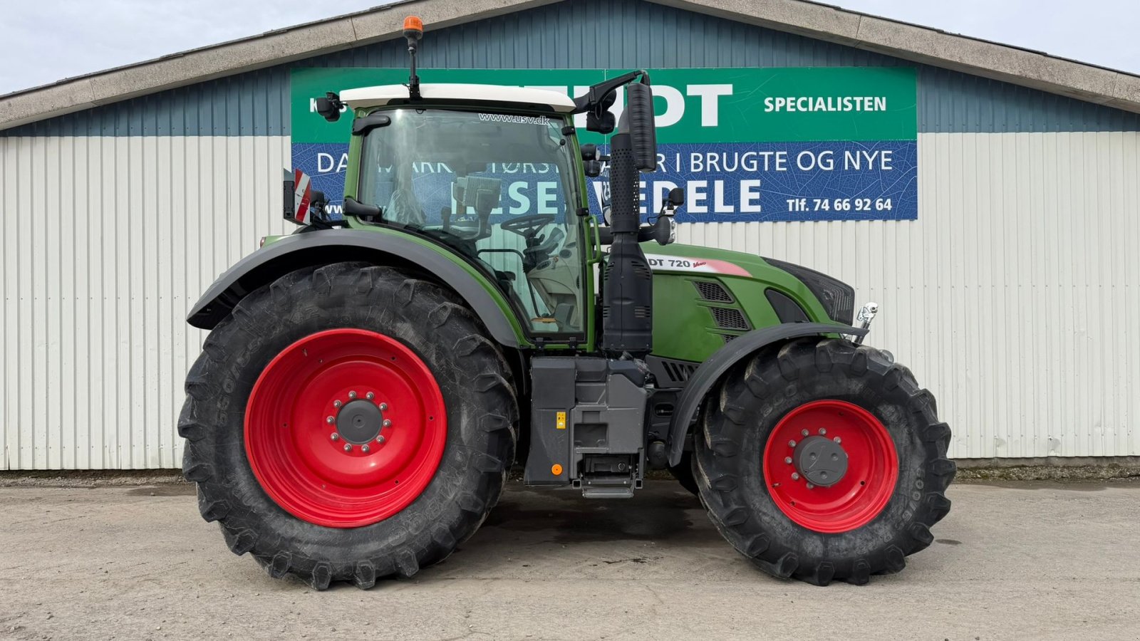Traktor a típus Fendt 720 Vario S4 Profi Plus Få Timer, Gebrauchtmaschine ekkor: Rødekro (Kép 4)