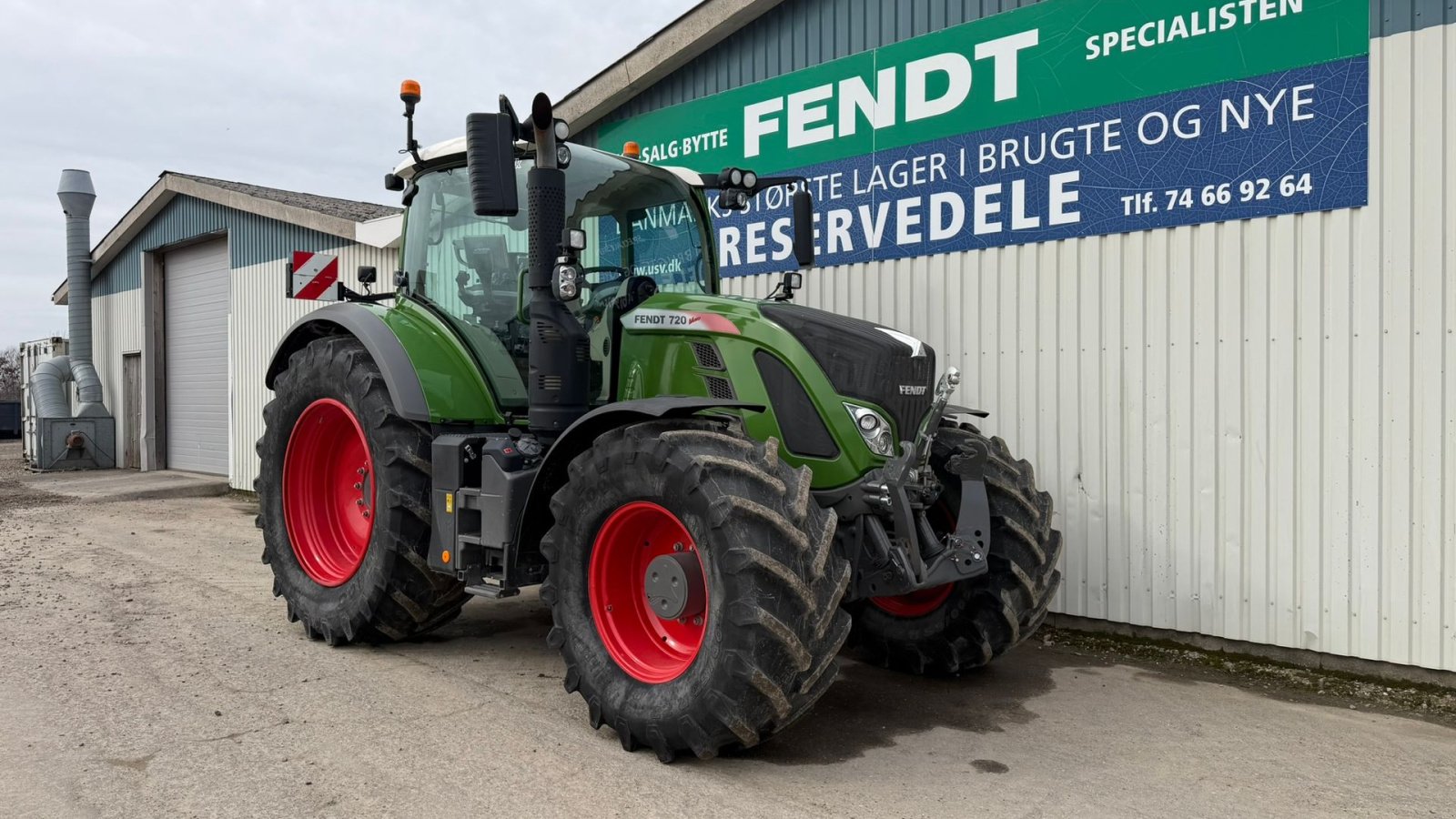 Traktor a típus Fendt 720 Vario S4 Profi Plus Få Timer, Gebrauchtmaschine ekkor: Rødekro (Kép 5)