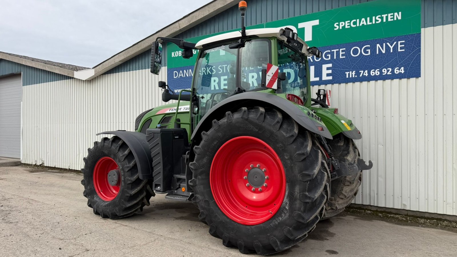 Traktor a típus Fendt 720 Vario S4 Profi Plus Få Timer, Gebrauchtmaschine ekkor: Rødekro (Kép 3)