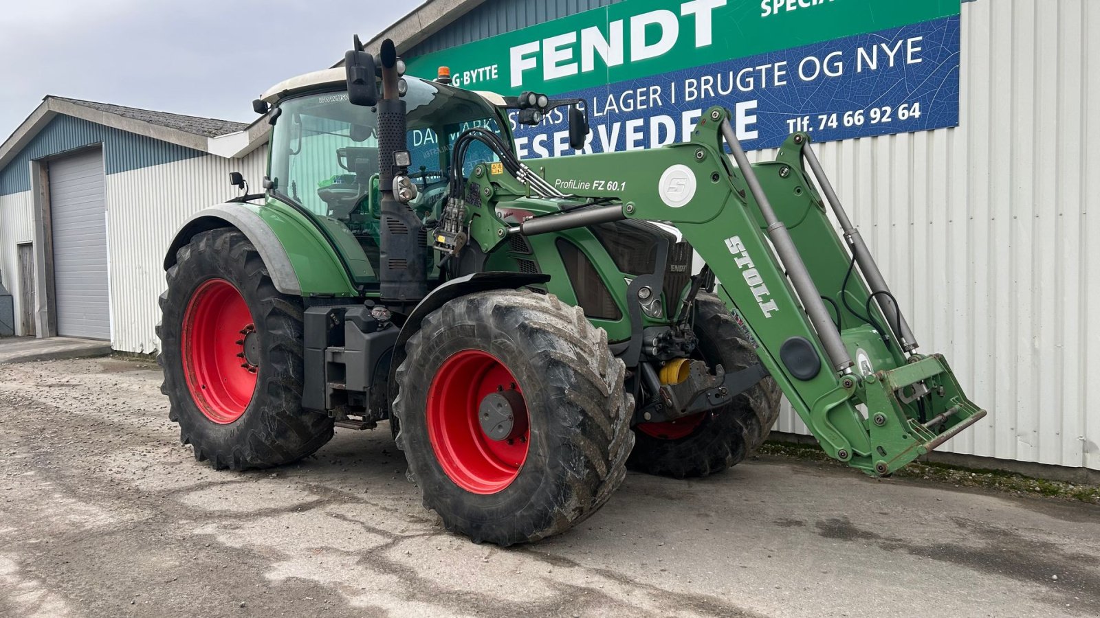 Traktor типа Fendt 720 Vario S4 Profi Plus Med Stoll FZ 60.1 Frontlæsser + Front PTO, Gebrauchtmaschine в Rødekro (Фотография 5)