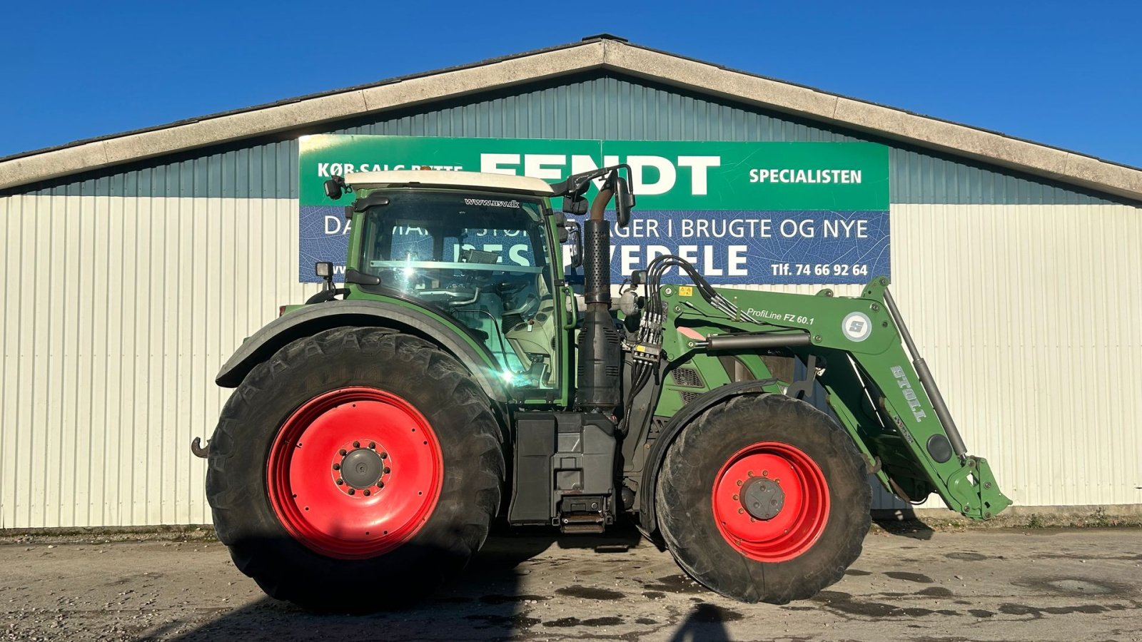 Traktor от тип Fendt 720 Vario S4 Profi Plus Med Stoll FZ 60.1 Frontlæsser, Gebrauchtmaschine в Rødekro (Снимка 4)