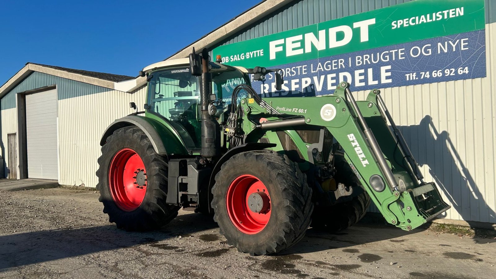 Traktor от тип Fendt 720 Vario S4 Profi Plus Med Stoll FZ 60.1 Frontlæsser, Gebrauchtmaschine в Rødekro (Снимка 5)