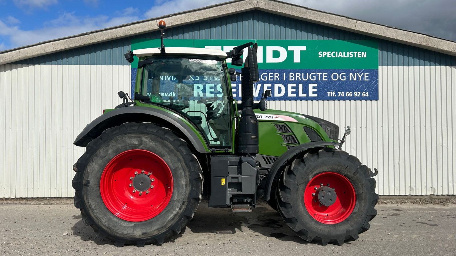 Traktor typu Fendt 720 Vario S4 Profi Plus, Gebrauchtmaschine v Rødekro (Obrázek 4)