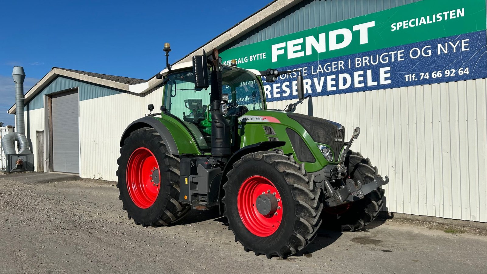 Traktor typu Fendt 720 Vario S4 Profi Plus, Gebrauchtmaschine v Rødekro (Obrázek 5)