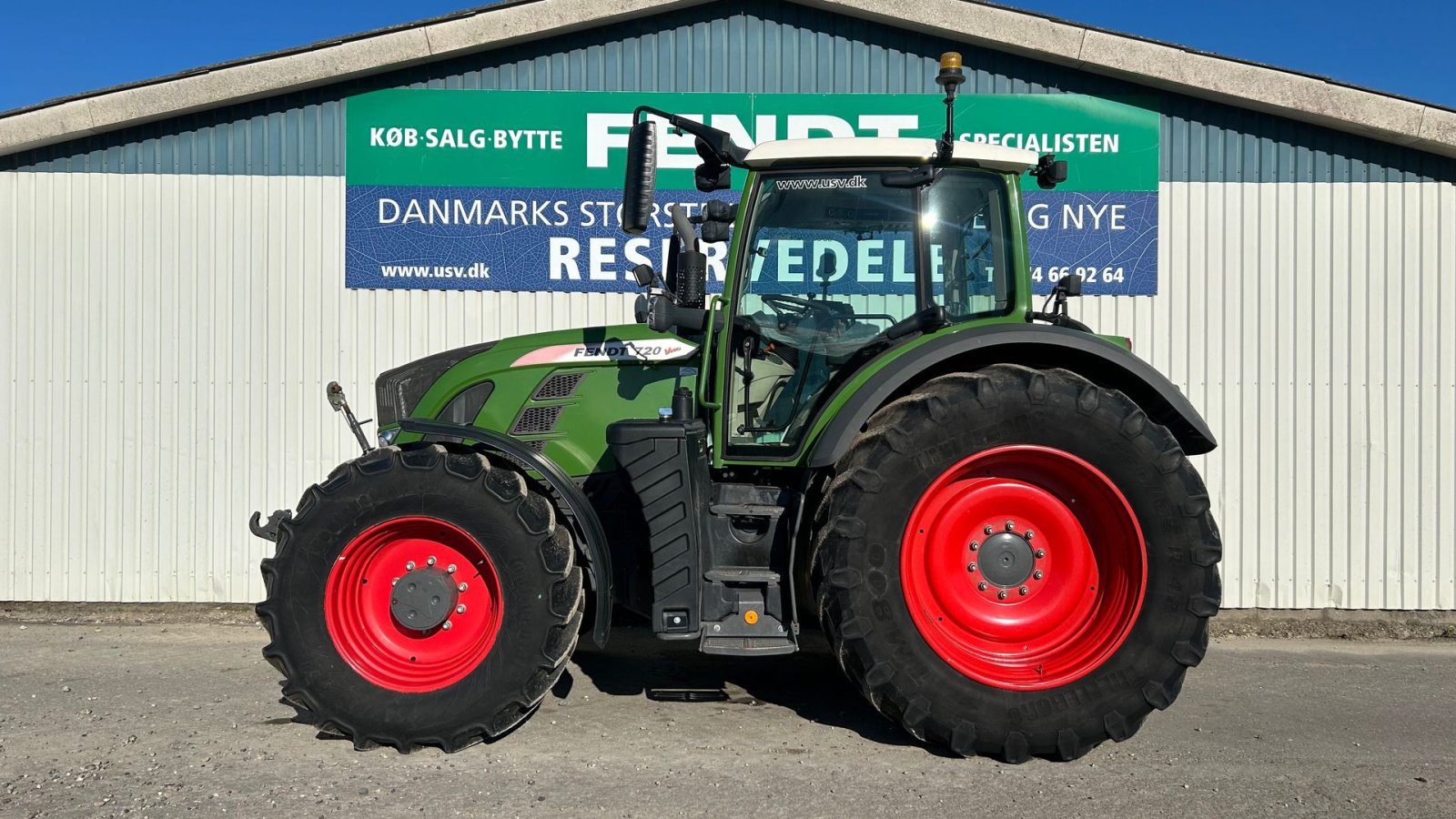 Traktor typu Fendt 720 Vario S4 Profi Plus, Gebrauchtmaschine v Rødekro (Obrázek 1)