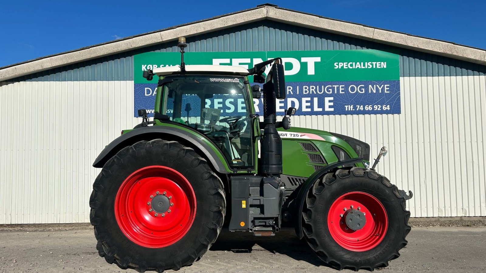 Traktor typu Fendt 720 Vario S4 Profi Plus, Gebrauchtmaschine v Rødekro (Obrázek 4)