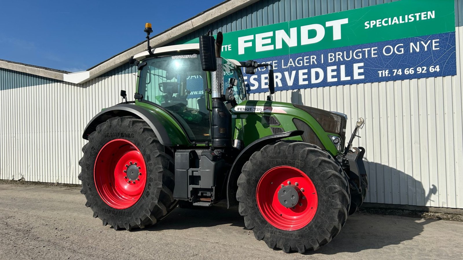 Traktor a típus Fendt 720 Vario S4 Profi Plus, Gebrauchtmaschine ekkor: Rødekro (Kép 5)