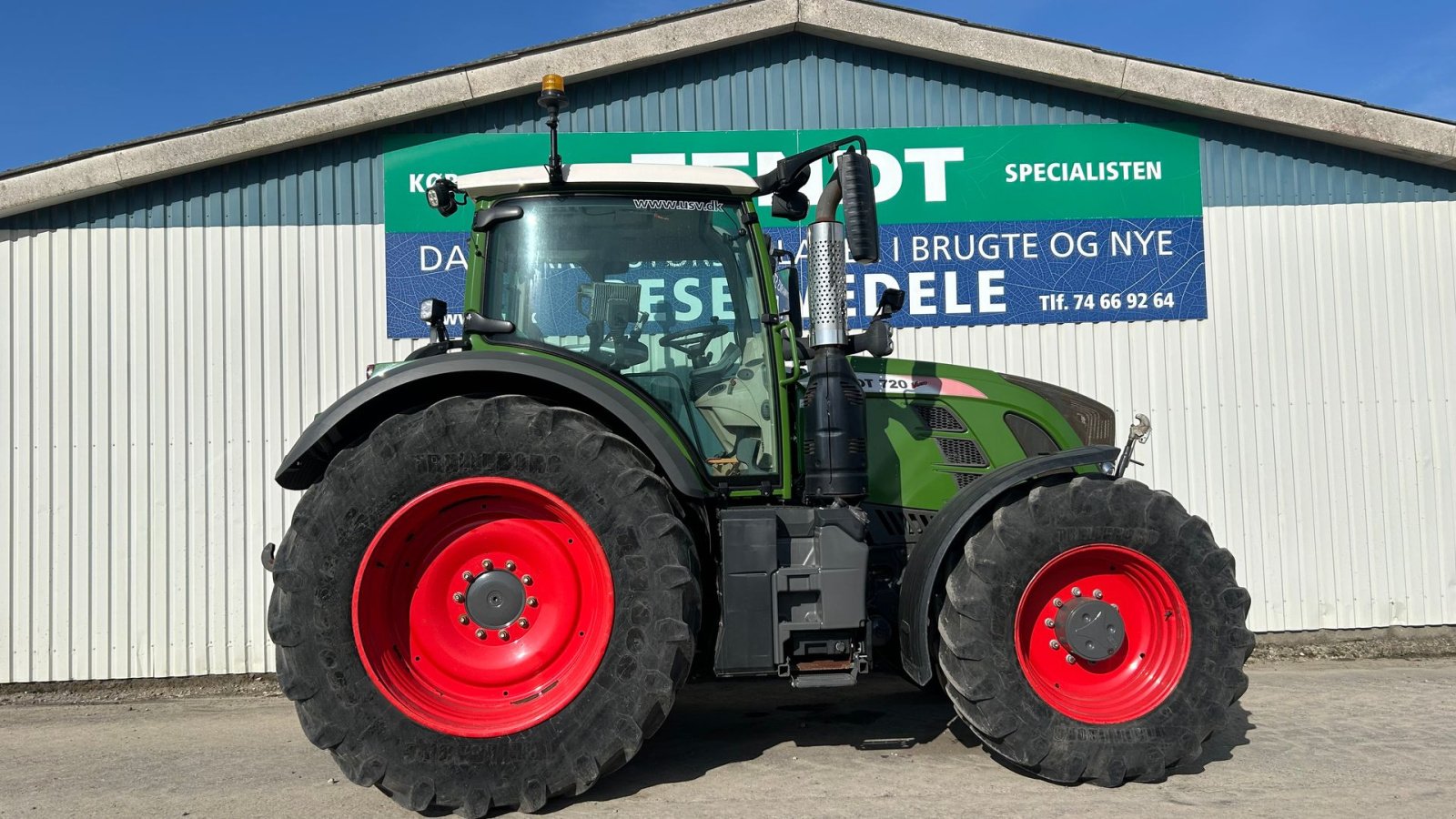 Traktor a típus Fendt 720 Vario S4 Profi Plus, Gebrauchtmaschine ekkor: Rødekro (Kép 4)