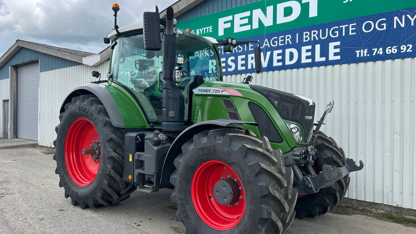 Traktor a típus Fendt 720 Vario S4 Profi Plus, Gebrauchtmaschine ekkor: Rødekro (Kép 7)