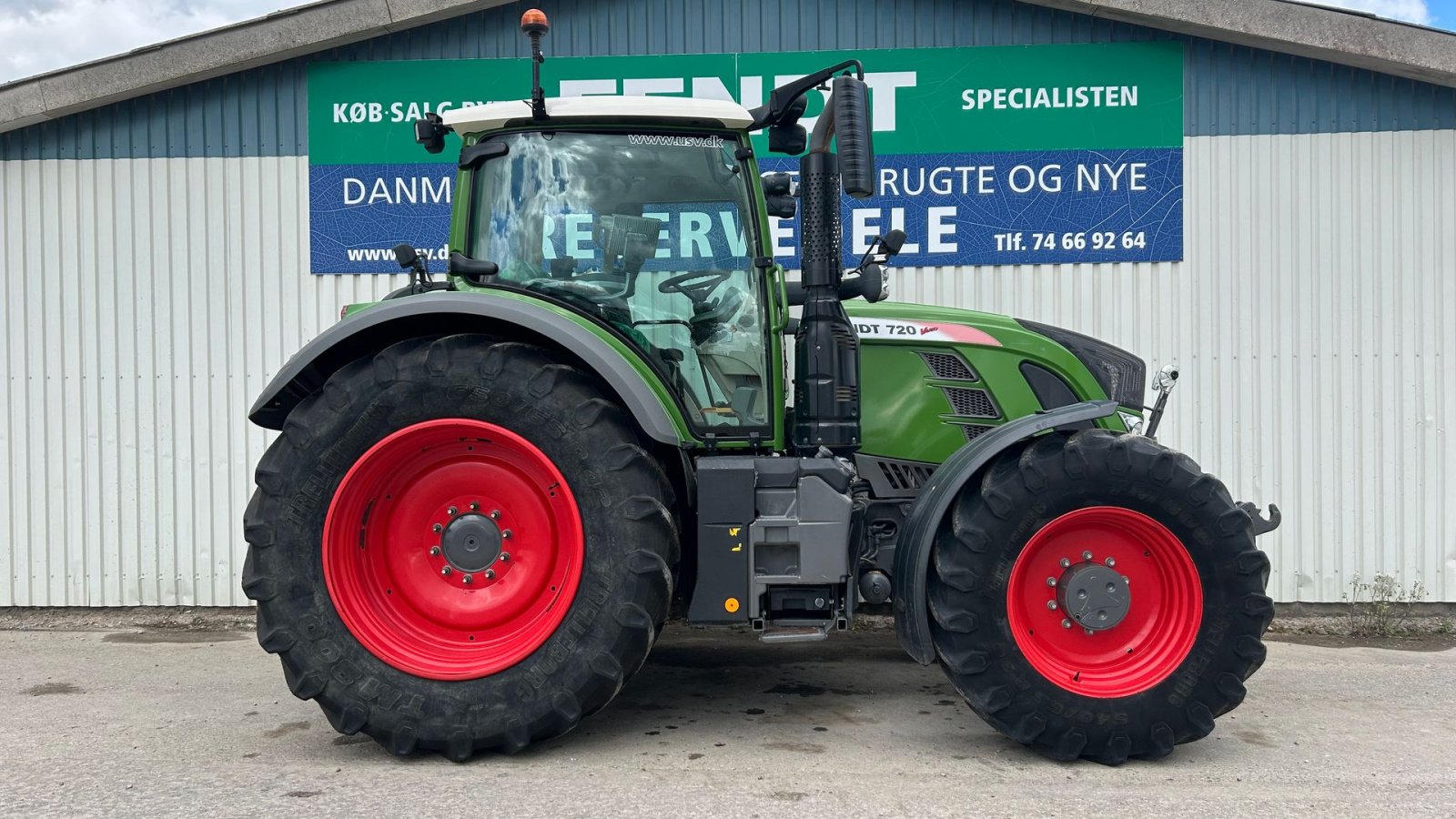 Traktor του τύπου Fendt 720 Vario S4 Profi Plus, Gebrauchtmaschine σε Rødekro (Φωτογραφία 5)
