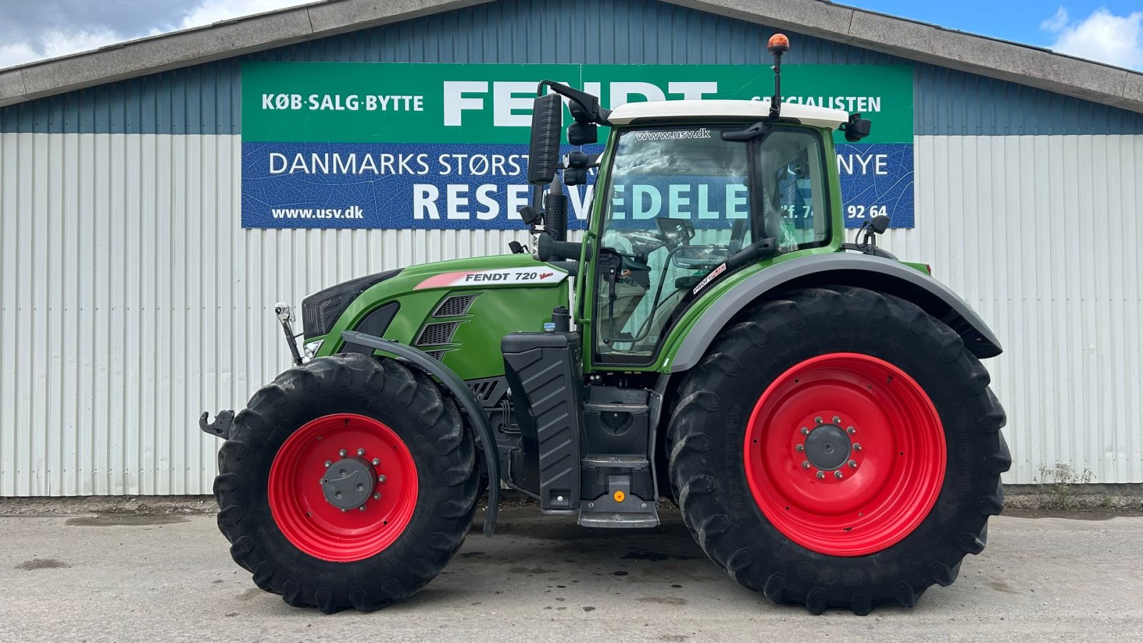 Traktor του τύπου Fendt 720 Vario S4 Profi Plus, Gebrauchtmaschine σε Rødekro (Φωτογραφία 1)