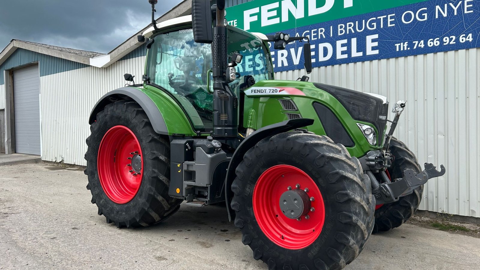 Traktor του τύπου Fendt 720 Vario S4 Profi Plus, Gebrauchtmaschine σε Rødekro (Φωτογραφία 7)