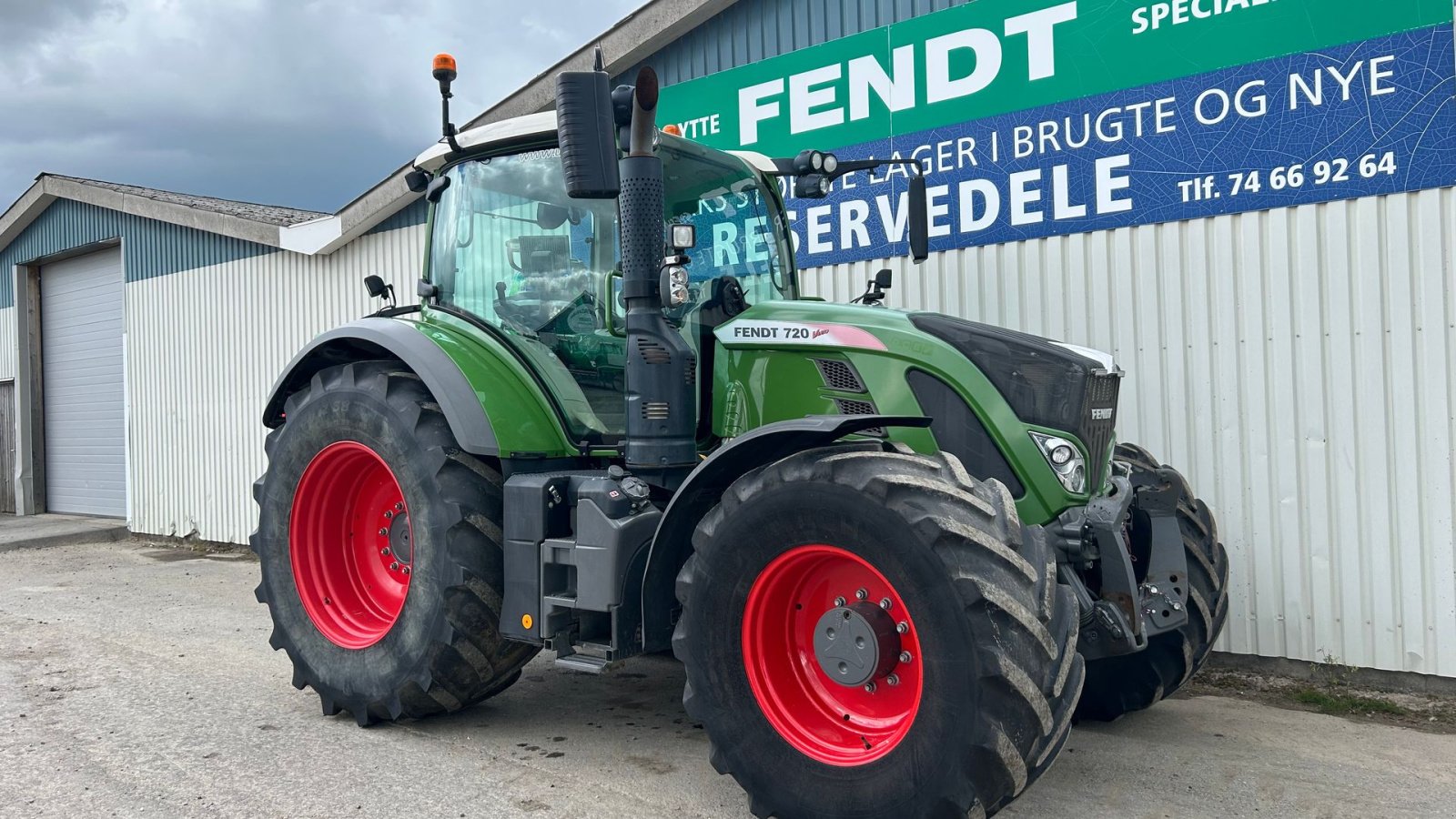 Traktor του τύπου Fendt 720 Vario S4 Profi Plus, Gebrauchtmaschine σε Rødekro (Φωτογραφία 7)