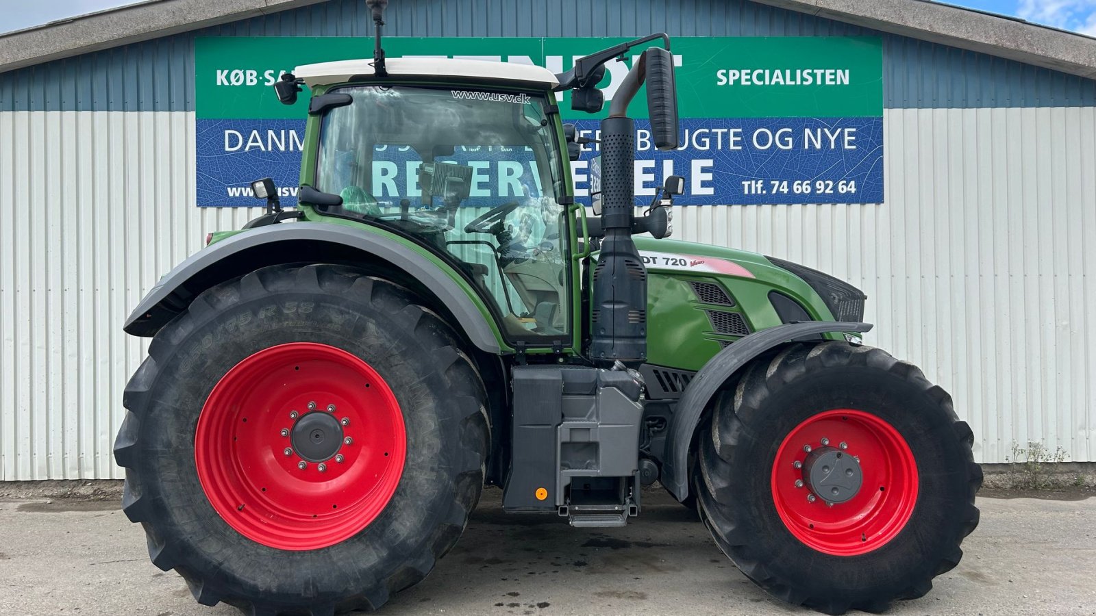 Traktor του τύπου Fendt 720 Vario S4 Profi Plus, Gebrauchtmaschine σε Rødekro (Φωτογραφία 5)