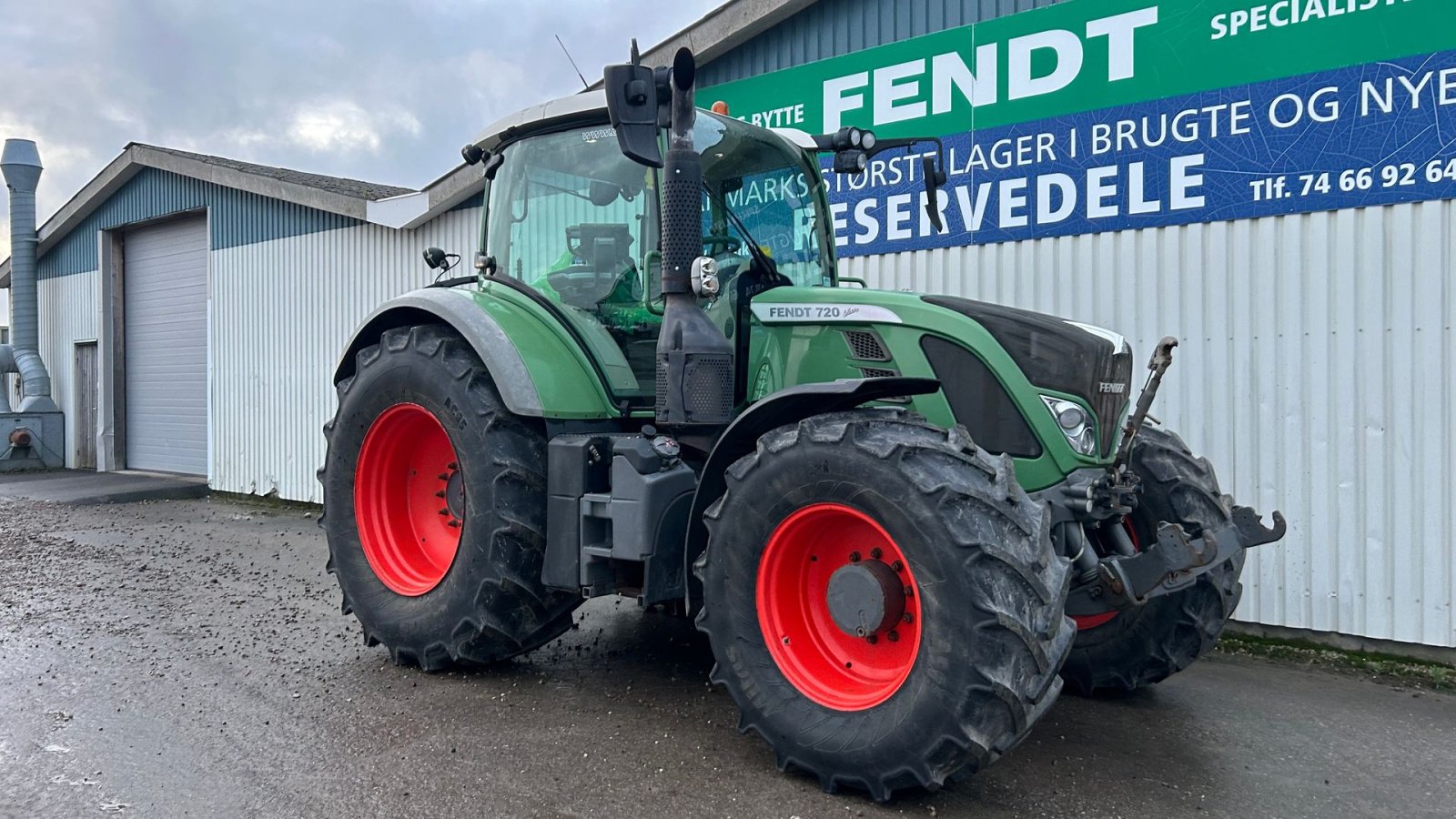 Traktor a típus Fendt 720 Vario SCR Profi Plus  Luft, Gebrauchtmaschine ekkor: Rødekro (Kép 5)