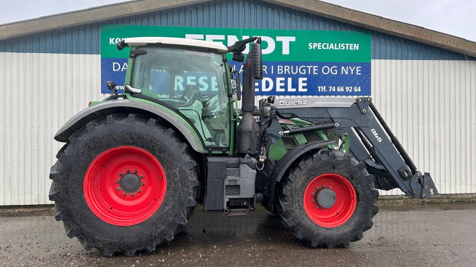 Traktor of the type Fendt 720 Vario SCR Profi Plus  Med Ålø Q65 Frontlæsser, Gebrauchtmaschine in Rødekro (Picture 4)