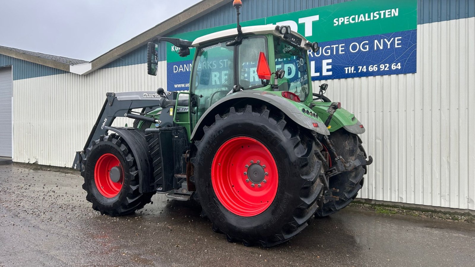 Traktor of the type Fendt 720 Vario SCR Profi Plus  Med Ålø Q65 Frontlæsser, Gebrauchtmaschine in Rødekro (Picture 3)