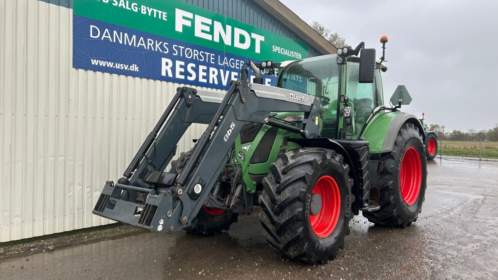 Traktor of the type Fendt 720 Vario SCR Profi Plus  Med Ålø Q65 Frontlæsser, Gebrauchtmaschine in Rødekro (Picture 2)