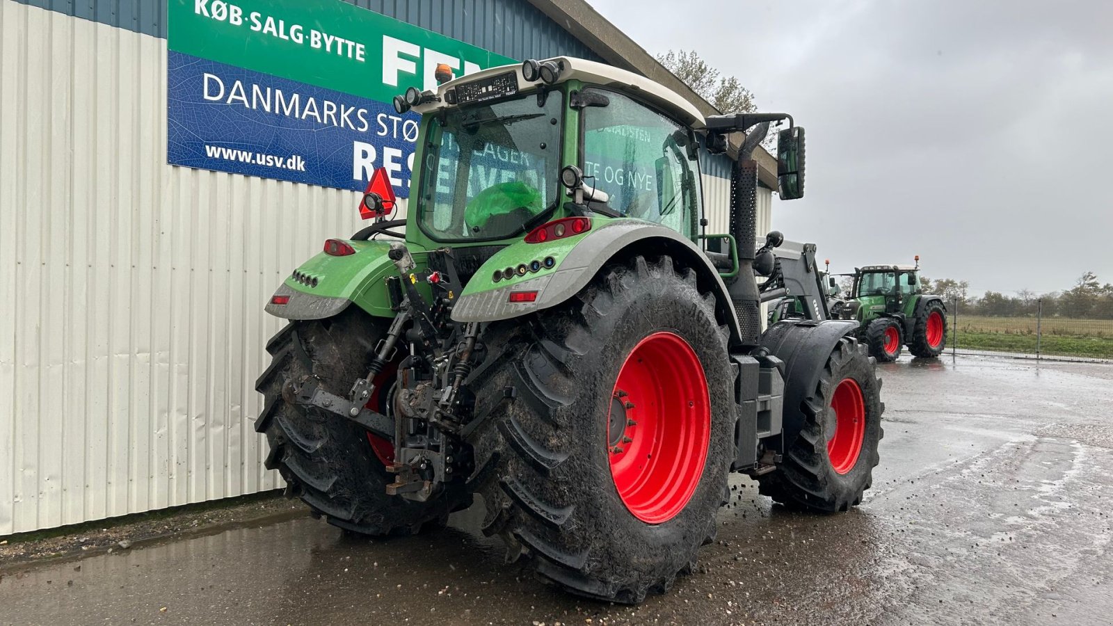 Traktor of the type Fendt 720 Vario SCR Profi Plus  Med Ålø Q65 Frontlæsser, Gebrauchtmaschine in Rødekro (Picture 7)