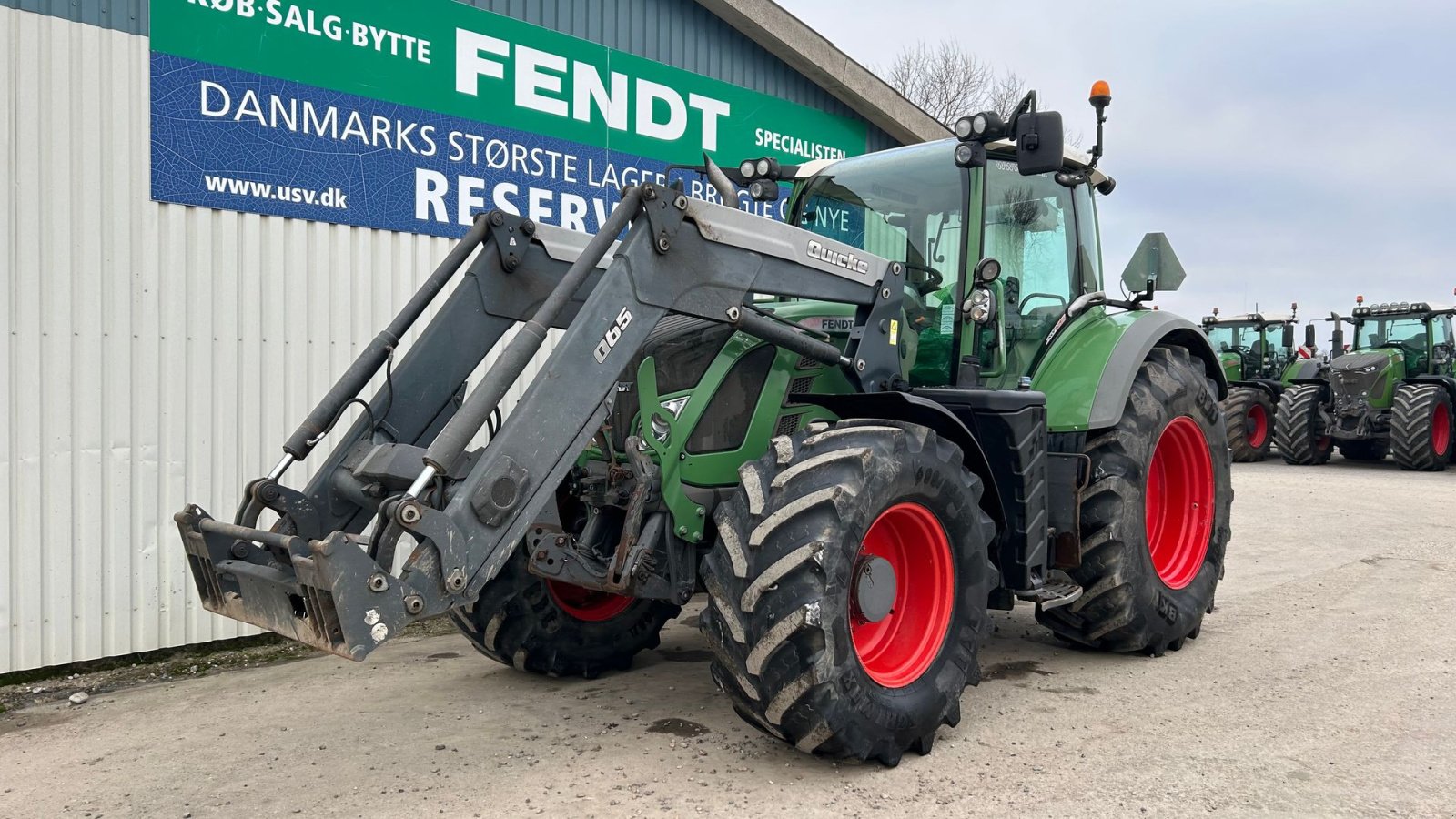 Traktor za tip Fendt 720 Vario SCR Profi Plus  Med Ålø Q65 Frontlæsser, Gebrauchtmaschine u Rødekro (Slika 2)