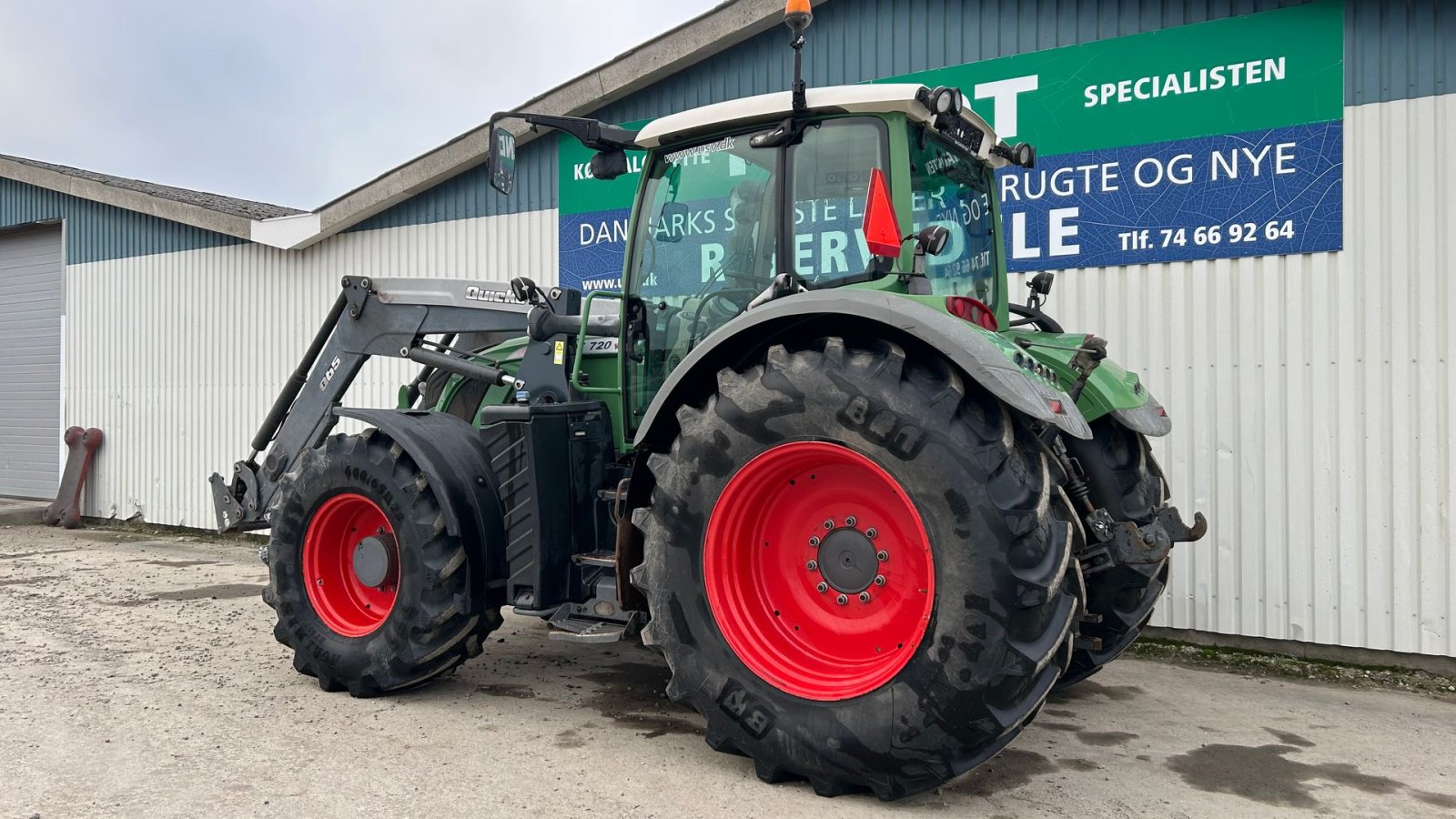 Traktor za tip Fendt 720 Vario SCR Profi Plus  Med Ålø Q65 Frontlæsser, Gebrauchtmaschine u Rødekro (Slika 3)