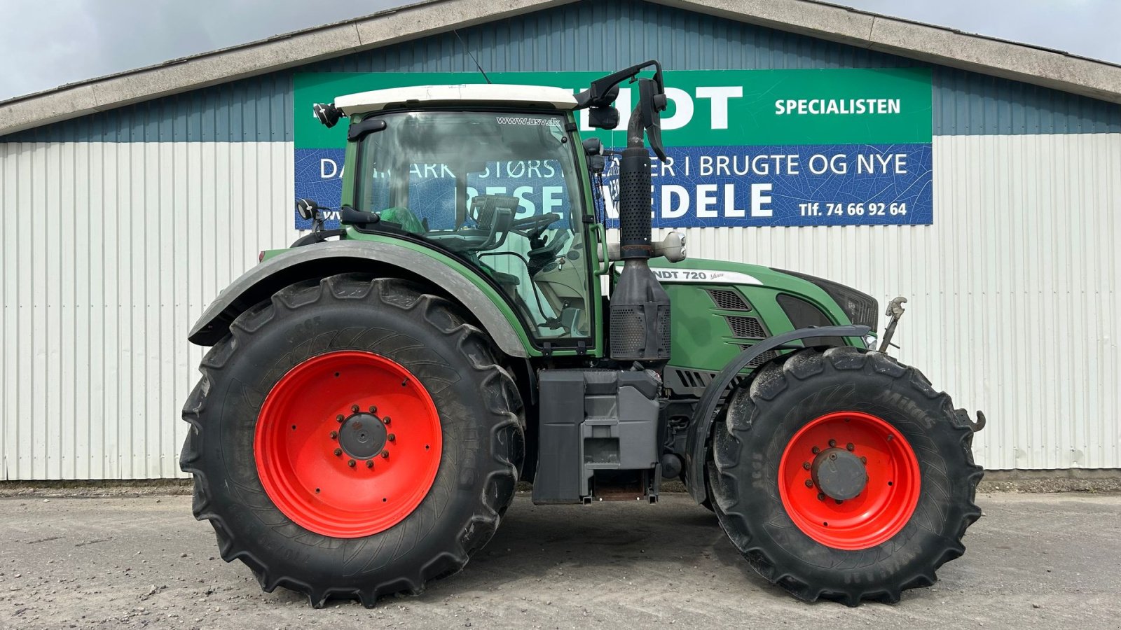 Traktor типа Fendt 720 Vario SCR Profi Plus, Gebrauchtmaschine в Rødekro (Фотография 4)