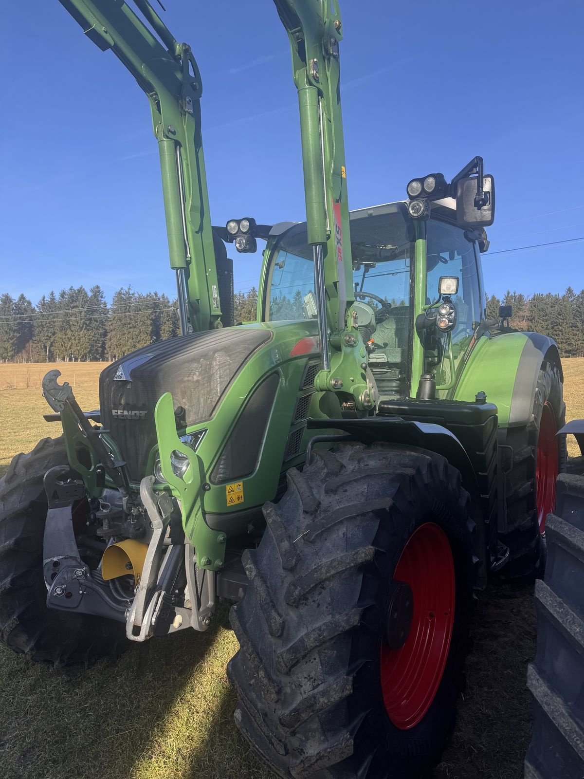 Traktor des Typs Fendt 720 Vario, Gebrauchtmaschine in Traberg (Bild 4)
