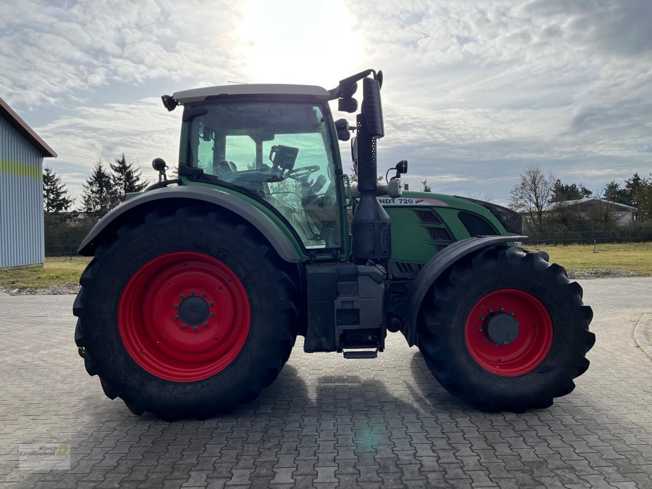 Traktor Türe ait Fendt 720 Vario, Gebrauchtmaschine içinde Schora (resim 4)
