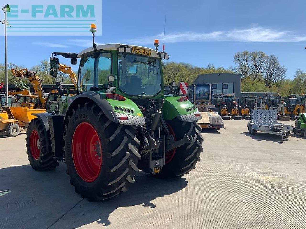 Traktor of the type Fendt 722 power plus tractor (st26484), Gebrauchtmaschine in SHAFTESBURY (Picture 7)