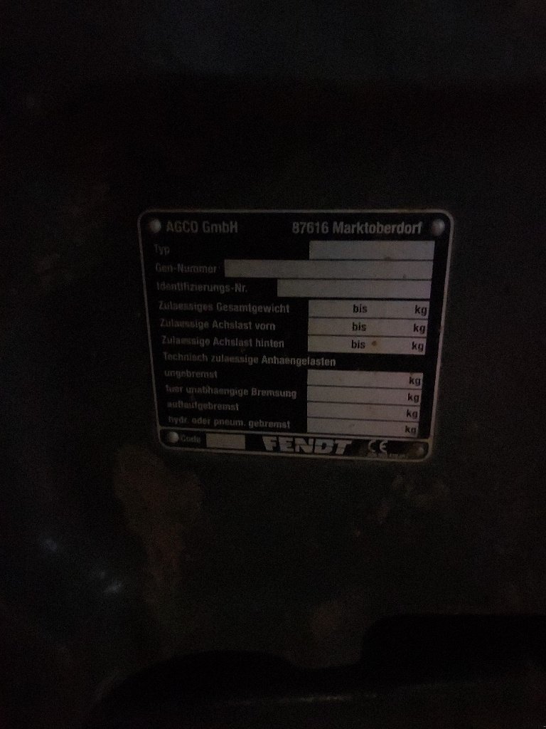 Traktor типа Fendt 722 PROFI, Gebrauchtmaschine в BRAS SUR MEUSE (Фотография 10)