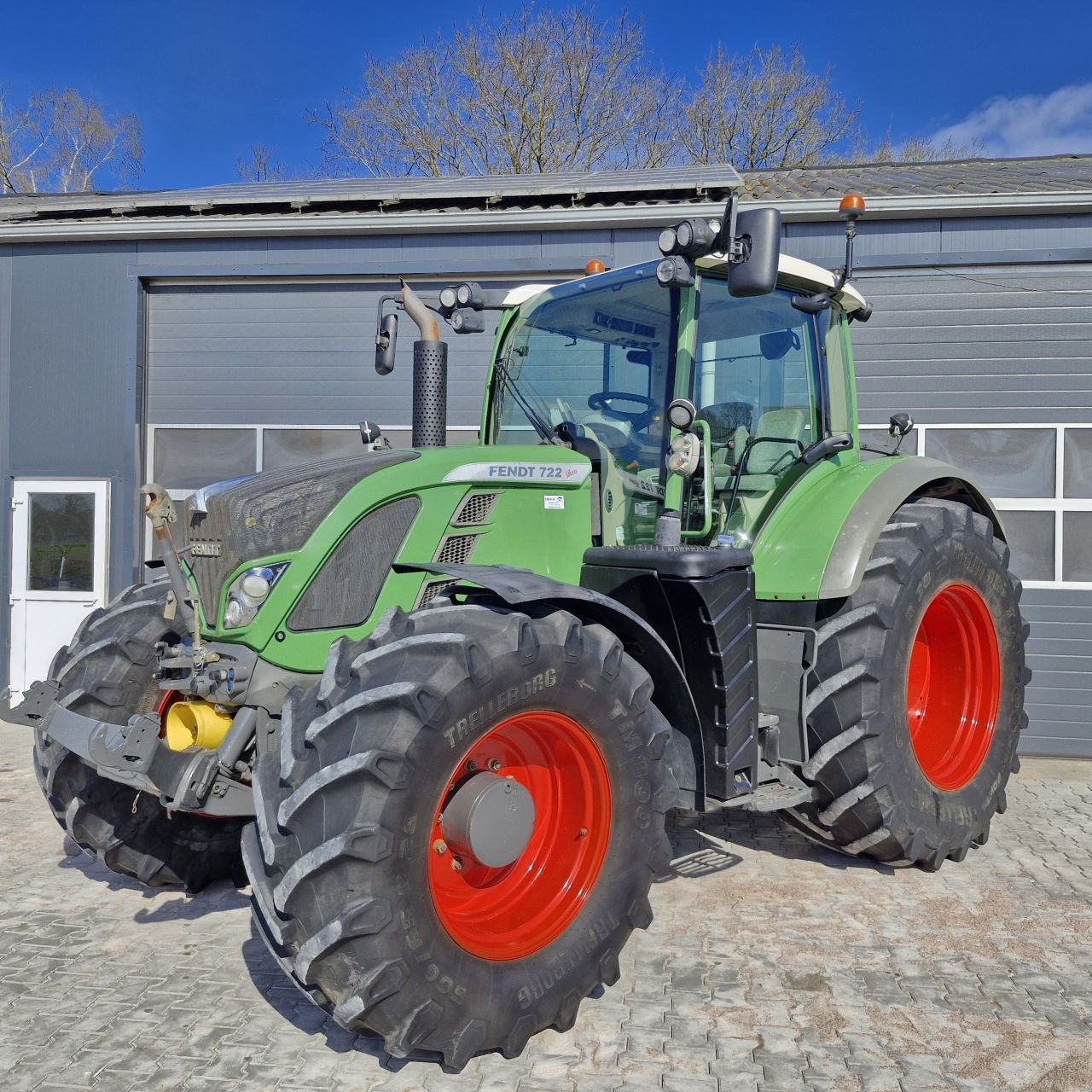 Traktor van het type Fendt 722 profi, Gebrauchtmaschine in Daarle (Foto 1)