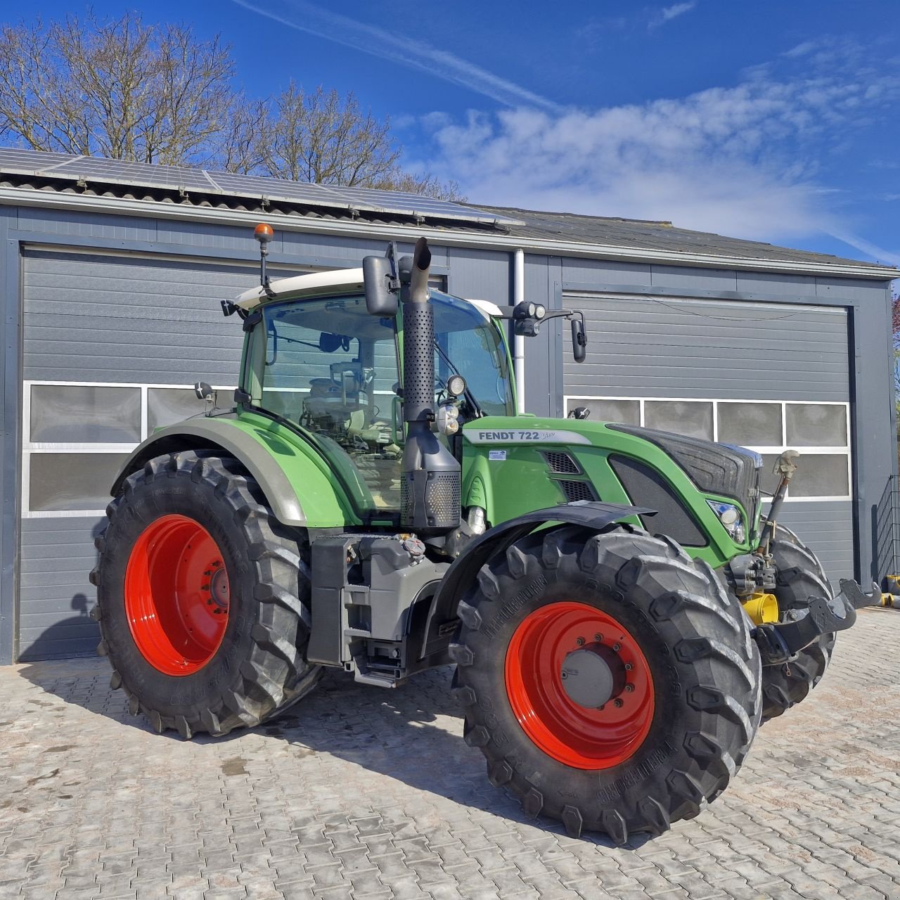 Traktor van het type Fendt 722 profi, Gebrauchtmaschine in Daarle (Foto 2)