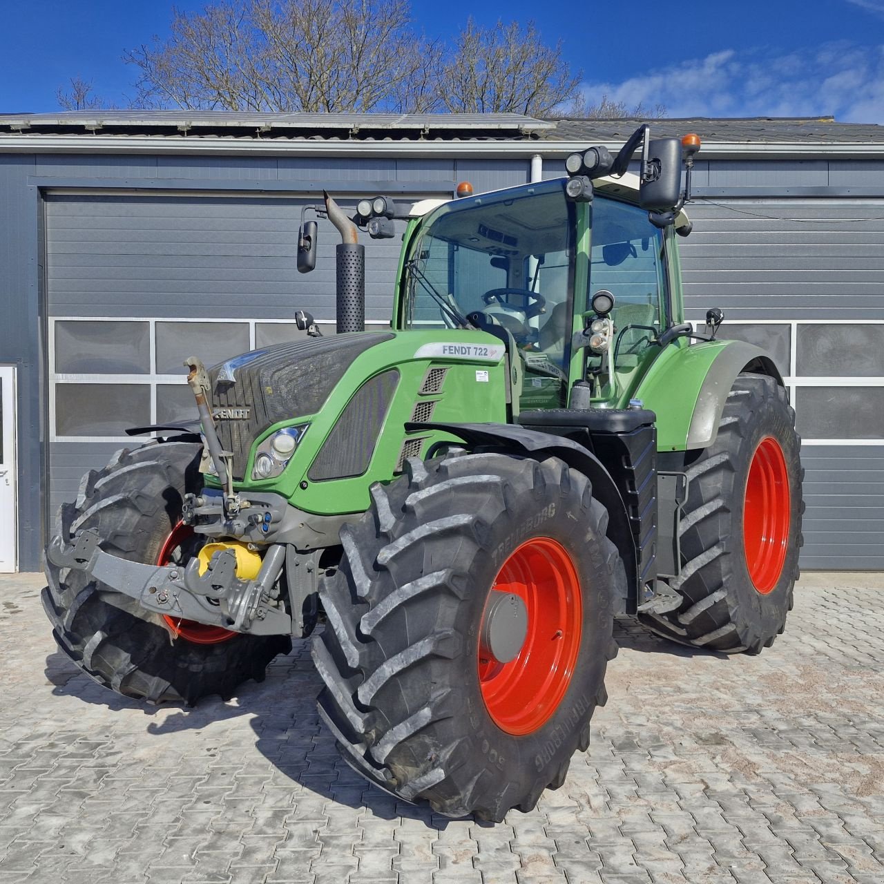 Traktor van het type Fendt 722 profi, Gebrauchtmaschine in Daarle (Foto 4)