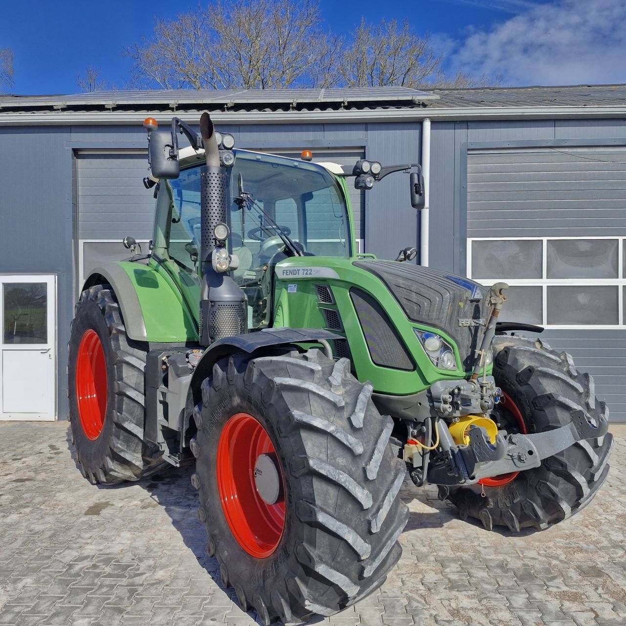 Traktor van het type Fendt 722 profi, Gebrauchtmaschine in Daarle (Foto 3)