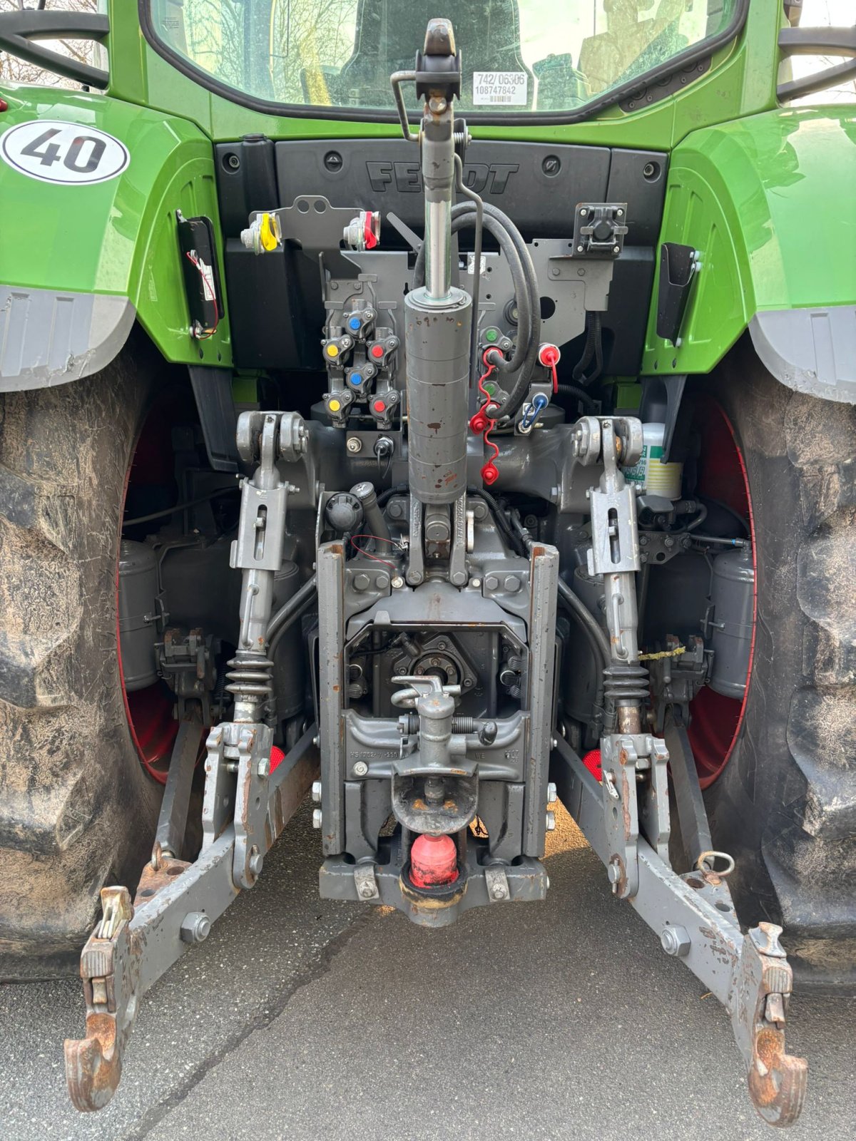 Traktor des Typs Fendt 722 S4, Gebrauchtmaschine in Eckernförde (Bild 11)