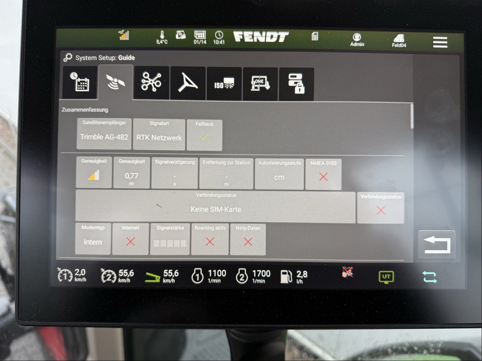 Traktor типа Fendt 722 Vario Gen7 PowerPlus, Gebrauchtmaschine в Bützow (Фотография 16)