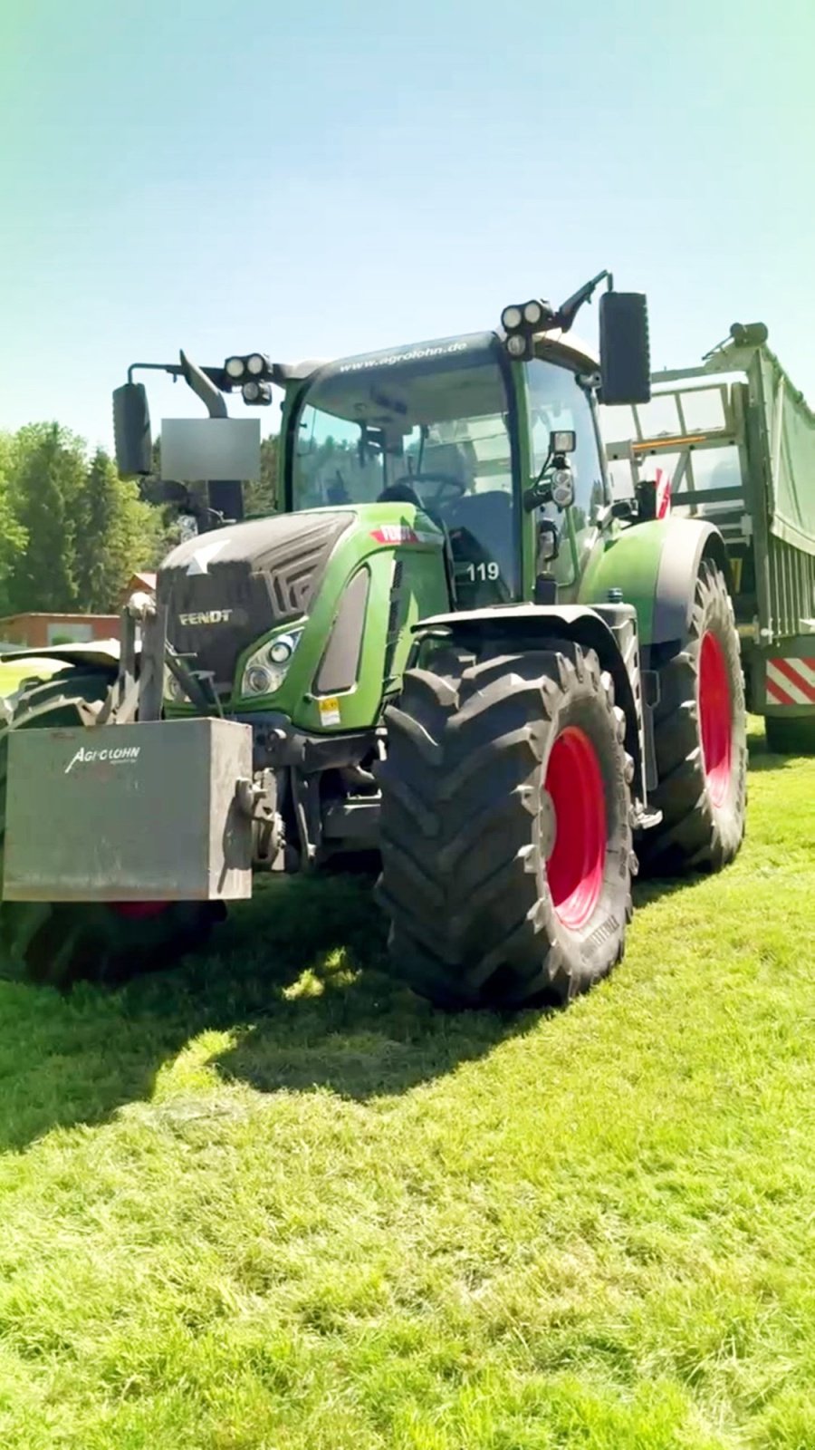 Traktor tip Fendt 722 Vario Profi, Gebrauchtmaschine in Parchim (Poză 1)