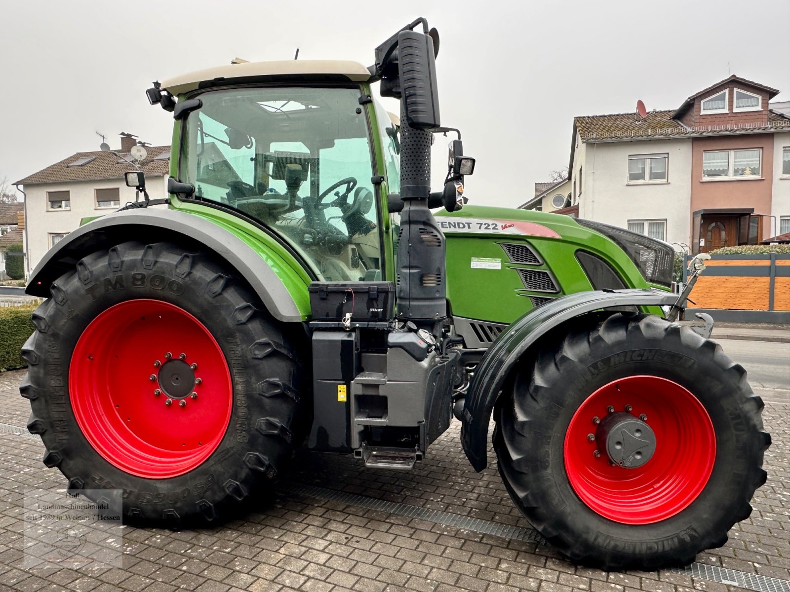 Traktor of the type Fendt 722 Vario ProfiPlus S4, Bj 17, 6.170 h, RTK ( 718 720 724 ), Gebrauchtmaschine in Weimar/Hessen (Picture 4)