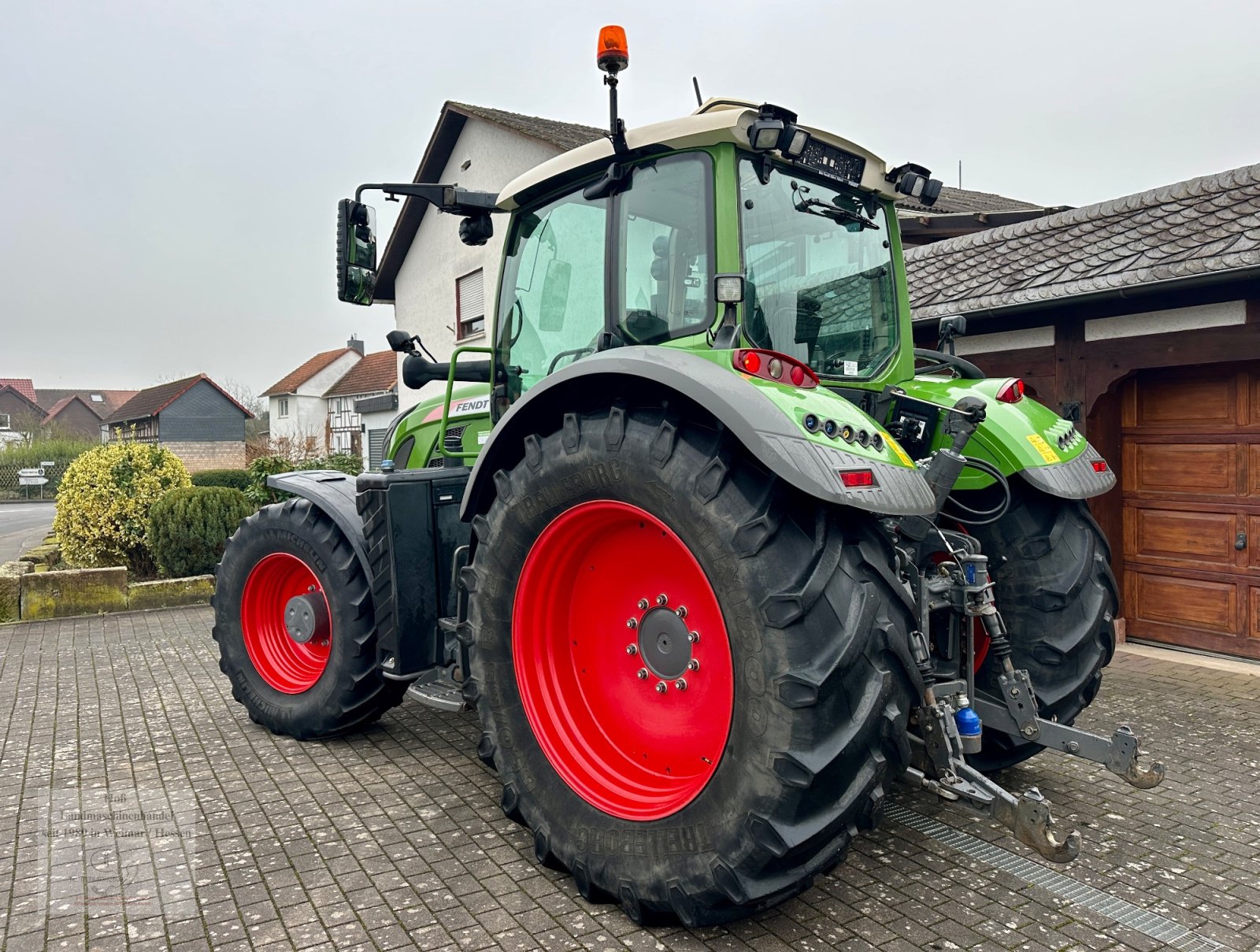 Traktor of the type Fendt 722 Vario ProfiPlus S4, Bj 17, 6.170 h, RTK ( 718 720 724 ), Gebrauchtmaschine in Weimar/Hessen (Picture 9)