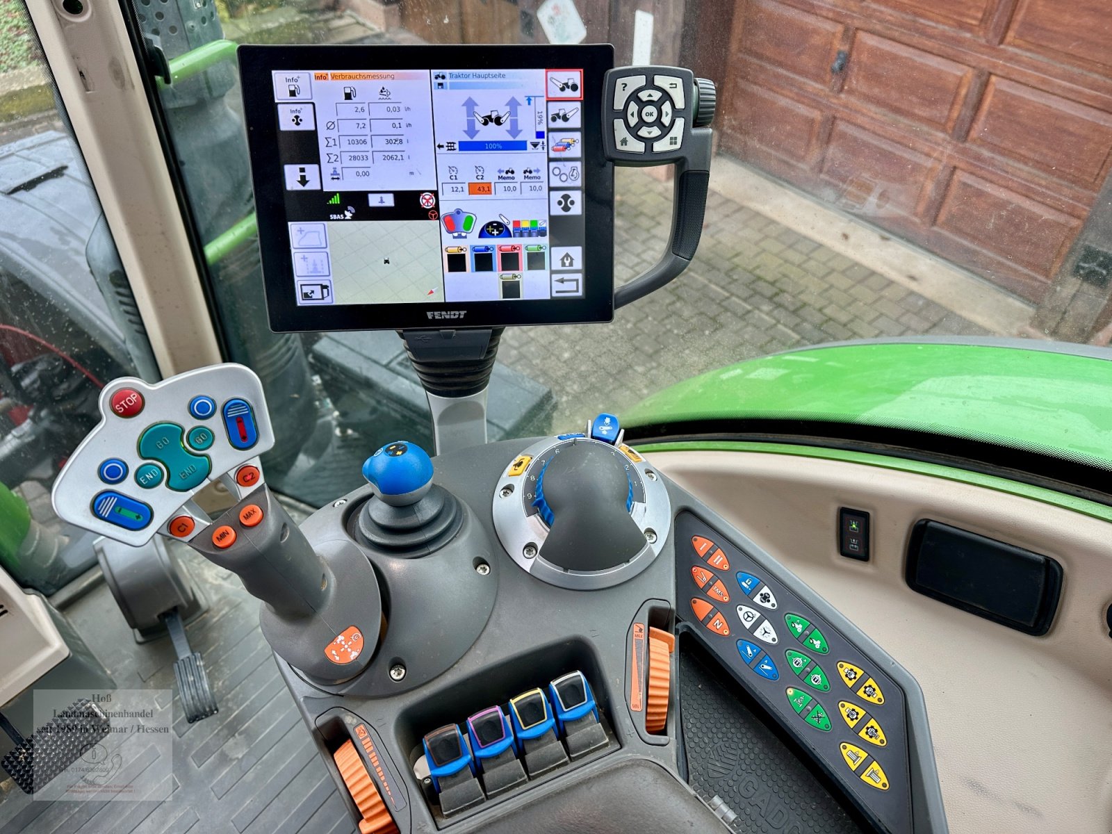 Traktor of the type Fendt 722 Vario ProfiPlus S4, Bj 17, 6.170 h, RTK ( 718 720 724 ), Gebrauchtmaschine in Weimar/Hessen (Picture 15)