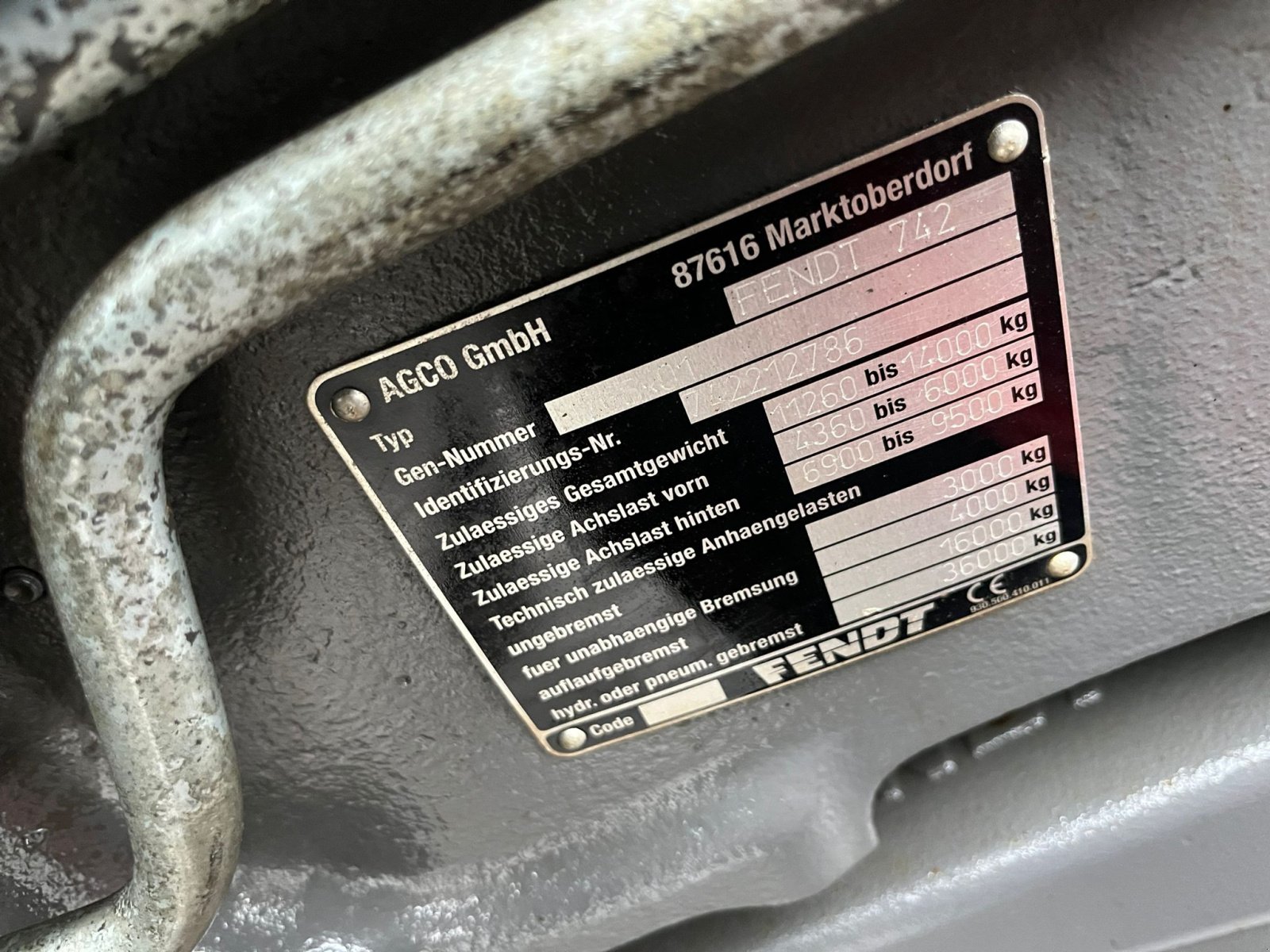 Traktor tip Fendt 722 Vario ProfiPlus, Gebrauchtmaschine in Issum (Poză 5)