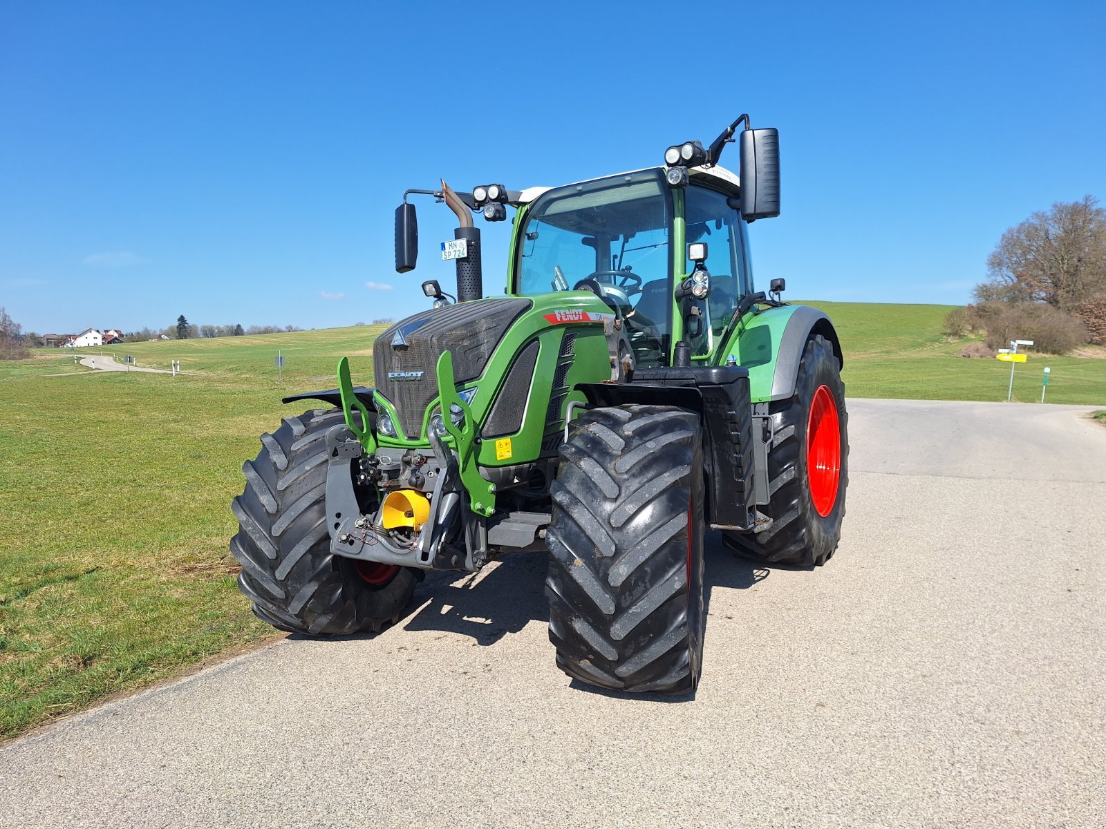 Traktor des Typs Fendt 722 Vario ProfiPlus, Gebrauchtmaschine in Ettringen  (Bild 1)